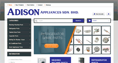 Desktop Screenshot of adison.com.my